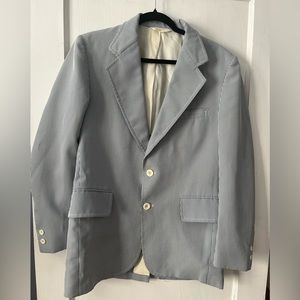 Vintage Seersucker Sports Coat